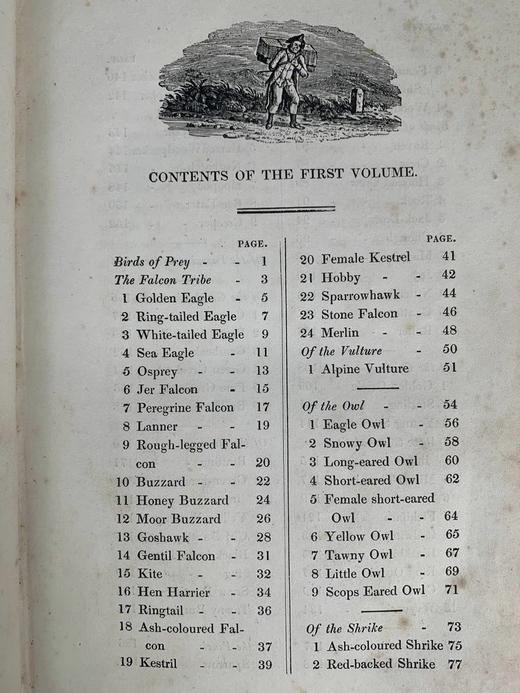 1832年 比维克《英国鸟类史》（全2卷） 近200幅版画插图 皮装 商品图4