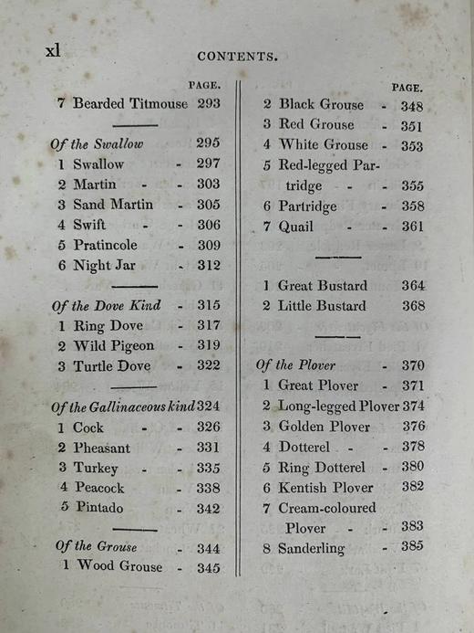 1832年 比维克《英国鸟类史》（全2卷） 近200幅版画插图 皮装 商品图5