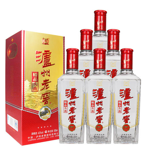 【泸州老窖酒名堂 会员日5折】精品头曲2013版 42度500ml*6 商品图1