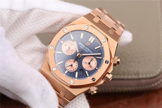 JH爱彼皇家橡树26331原装开模，强副本！41mm直径，上海7750全自动机械机芯。 商品图2