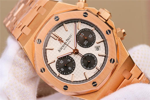 JH爱彼皇家橡树26331原装开模，强副本！41mm直径，上海7750全自动机械机芯。 商品图3