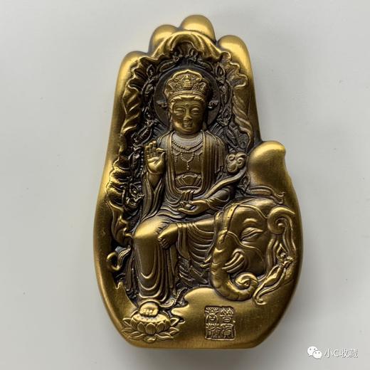 中国佛像纪念铜章 官方发行 带原盒证书保真！ 商品图1