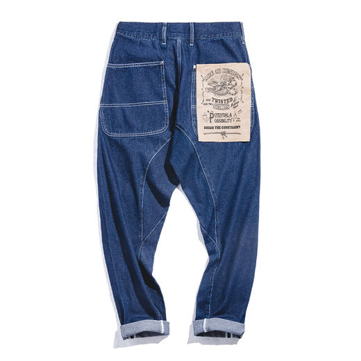 马登工装 宽松牛仔裤 商品图5