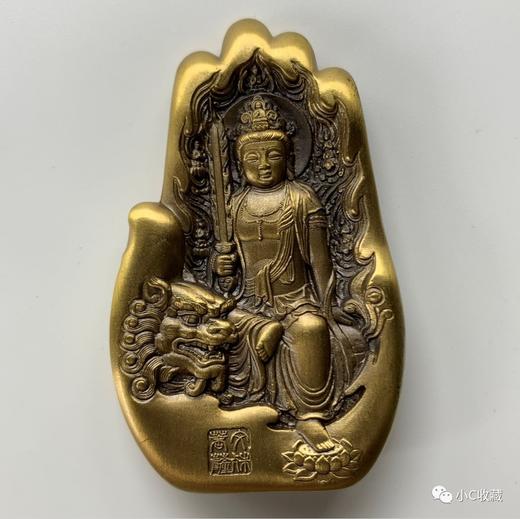 中国佛像纪念铜章 官方发行 带原盒证书保真！ 商品图2