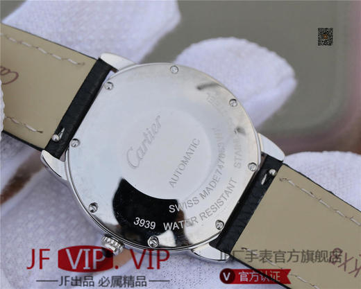 A8卡地亚伦敦SOLO中号WSRN0021腕表。直径36mm 厚度9.46 搭载卡地亚原装076全自动机械机芯。 商品图9