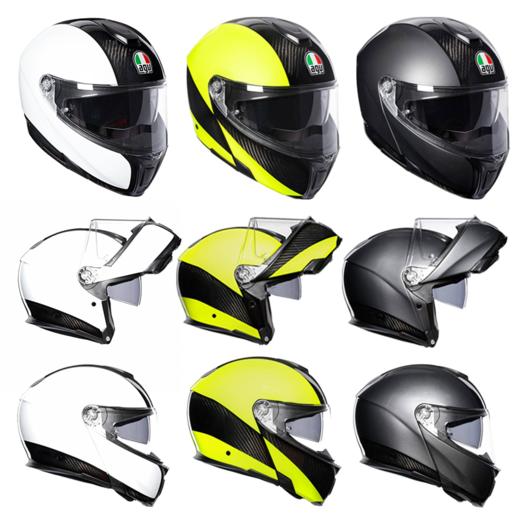 新品AGV SPORTMODULAR全碳纤揭面盔全盔头盔 商品图1