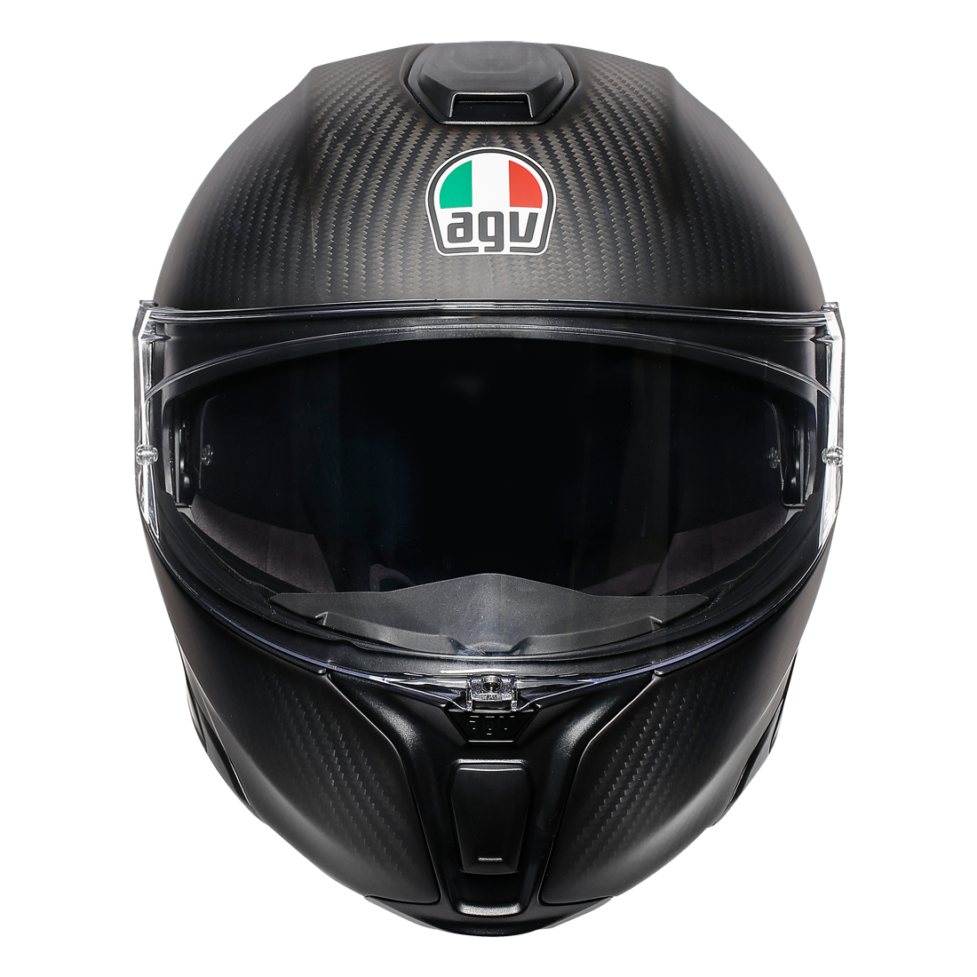 agv sportmodular双镜片全碳纤揭面盔全盔四季头盔超轻 1295g