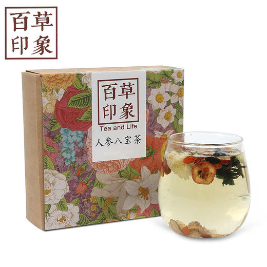 人参八宝茶组合花茶袋泡茶黄精贡菊红枣茶饮 商品图0