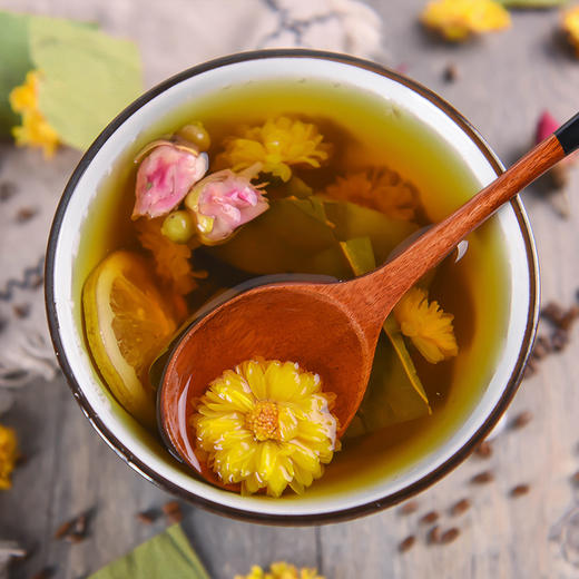 花茶组合荷叶茶玫瑰决明子修身15包/盒柠檬荷叶茶饮 商品图2