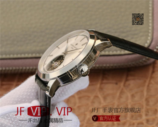 江诗丹顿VC传承系列6000T/000R/B346腕表，男士腕表，皮表带，陀飞轮机芯，透底。 商品图5
