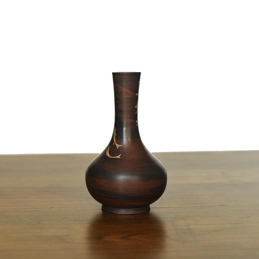 建水紫陶 三金花瓶 商品图6