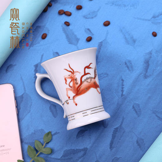 宝瓷林 吉羊玉笠杯 马克杯 商品图2