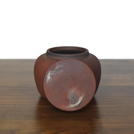 建水紫陶  三金茶罐 商品图2