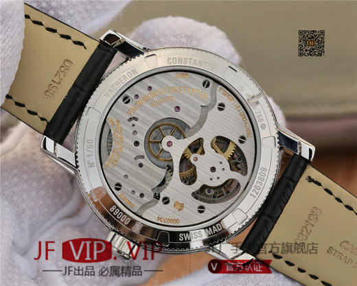江诗丹顿VC传承系列6000T/000R/B346腕表，男士腕表，皮表带，陀飞轮机芯，透底。 商品图6