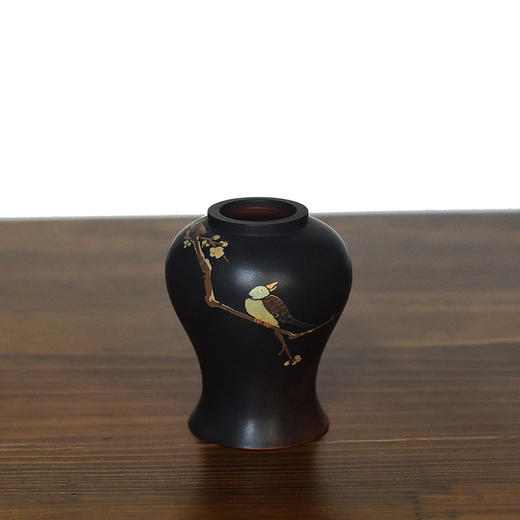 建水紫陶 三金花瓶 商品图6