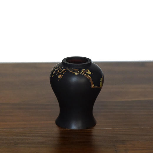 建水紫陶 三金花瓶 商品图5