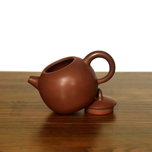 建水紫陶  三金壶 商品图4