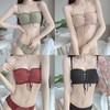 无肩带内衣女套装聚拢防滑学生裹胸绑带小胸薄款无钢圈抹胸式文胸 商品缩略图4