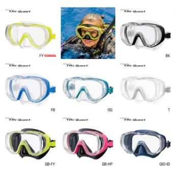 【装备】TUSA M3001面镜 大视野 带侧窗 商品图0