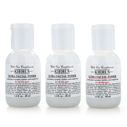 [香港直邮]【新品推荐】kiehl's-科颜氏 高保湿爽肤水 40ML 小样 商品图0