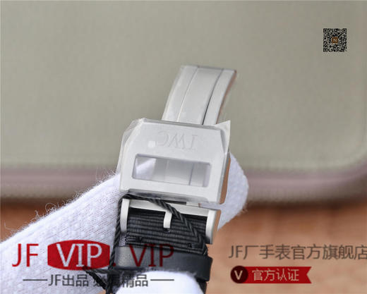 ZF万国IWC2019新款喷火战机计时腕表震撼来袭！驰骋高空 分秒必“真” ZF出品，必属精品！男士腕表，皮表带，自动机械机芯 商品图8