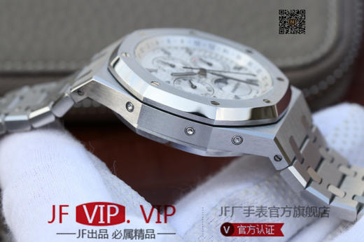 JF爱彼皇家橡树26574ST.OO.1220ST.01。功能：日期显示、星期显示、月份显示、年历显示、万年历、月相进口机克隆原装5134自动机械机芯,41毫米,男士手表腕表 商品图5