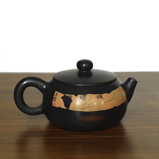 建水紫陶 三金壶 商品图0