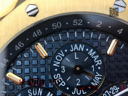 JF爱彼皇家橡树26579。功能：日期显示、星期显示、月份显示、年历显示、万年历、月相进口机克隆原装5134自动机械机芯,41毫米,男士手表腕表 商品图7