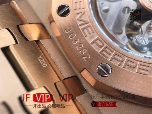 JF爱彼皇家橡树26579。功能：日期显示、星期显示、月份显示、年历显示、万年历、月相进口机克隆原装5134自动机械机芯,41毫米,男士手表腕表 商品图14