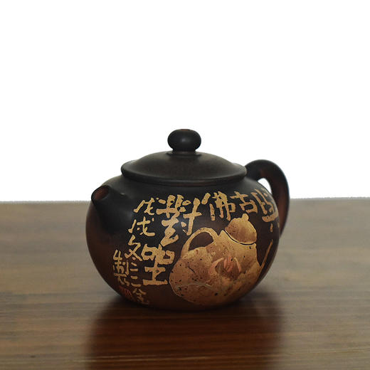 建水紫陶 三金壶 商品图1