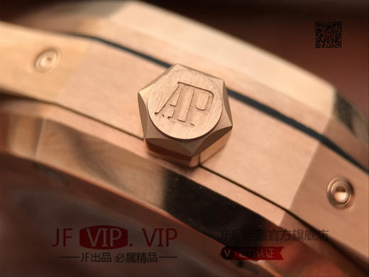 JF爱彼皇家橡树26579。功能：日期显示、星期显示、月份显示、年历显示、万年历、月相进口机克隆原装5134自动机械机芯,41毫米,男士手表腕表 商品图11