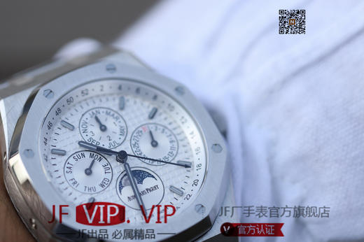 JF爱彼皇家橡树26574ST.OO.1220ST.01。功能：日期显示、星期显示、月份显示、年历显示、万年历、月相进口机克隆原装5134自动机械机芯,41毫米,男士手表腕表 商品图8