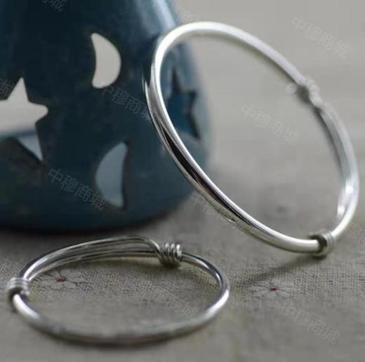 新生儿款——999纯银手镯，免费刻字，一对2只 商品图4