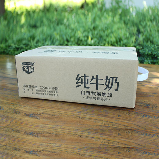 透明纯牛奶180ML*16袋 商品图2