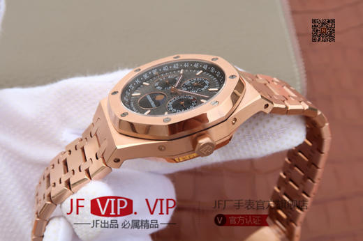 JF爱彼皇家橡树26579。功能：日期显示、星期显示、月份显示、年历显示、万年历、月相进口机克隆原装5134自动机械机芯,41毫米,男士手表腕表 商品图8