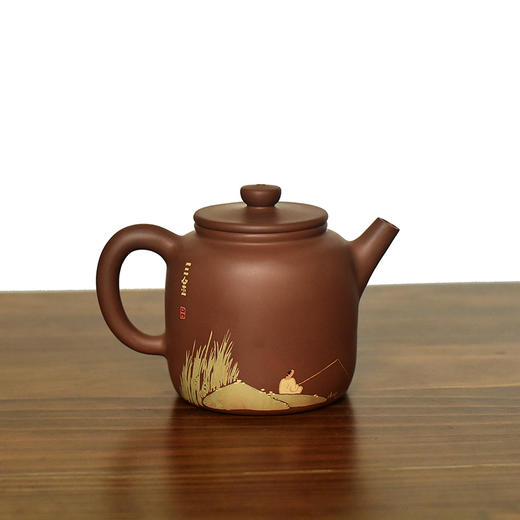建水紫陶 三金壶 商品图1