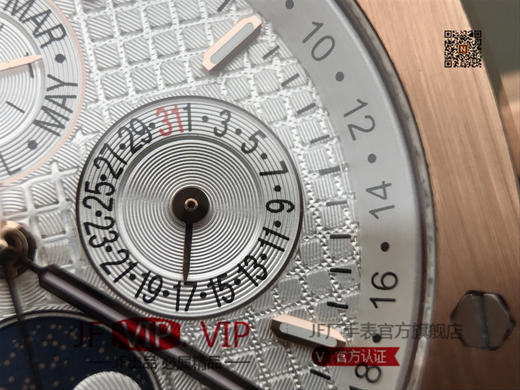 JF爱彼皇家橡树26579。功能：日期显示、星期显示、月份显示、年历显示、万年历、月相进口机克隆原装5134自动机械机芯,41毫米,男士手表腕表 商品图6