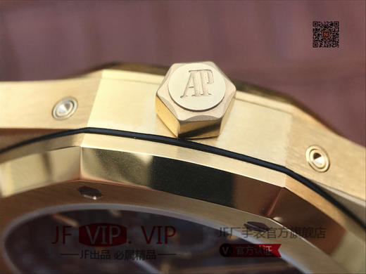 JF爱彼皇家橡树26579。功能：日期显示、星期显示、月份显示、年历显示、万年历、月相进口机克隆原装5134自动机械机芯,41毫米,男士手表腕表 商品图10
