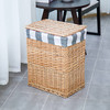 藤编脏衣服收纳筐大号脏衣篮玩具收纳箱带盖脏衣篓家用衣服筐柳编 商品缩略图8