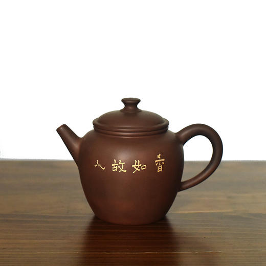 建水紫陶 三金壶 商品图2