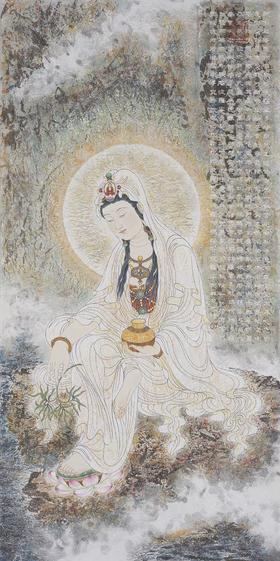 杨柳观音·林梵老师工笔画