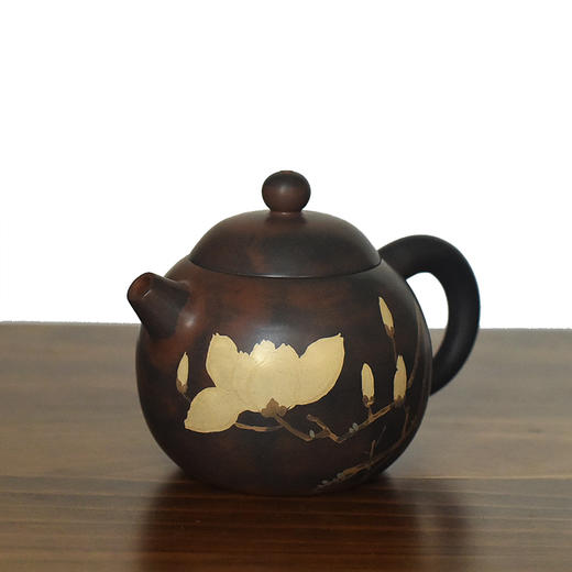 建水紫陶 三金壶 商品图2