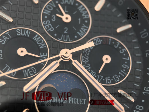 JF爱彼皇家橡树26579。功能：日期显示、星期显示、月份显示、年历显示、万年历、月相进口机克隆原装5134自动机械机芯,41毫米,男士手表腕表 商品图7