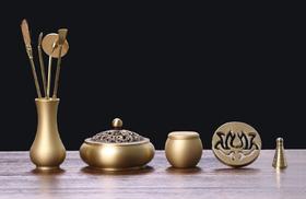 黄铜香炉