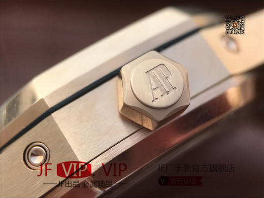 JF爱彼皇家橡树26579。功能：日期显示、星期显示、月份显示、年历显示、万年历、月相进口机克隆原装5134自动机械机芯,41毫米,男士手表腕表 商品图10