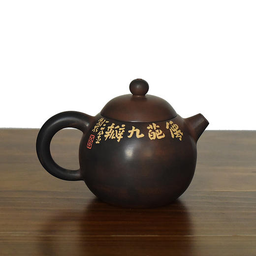 建水紫陶 三金壶 商品图3