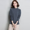 XDE-SX18508      100羊毛衫女套头半高领毛衣韩版百搭宽松打底2019秋冬季新款 商品缩略图2