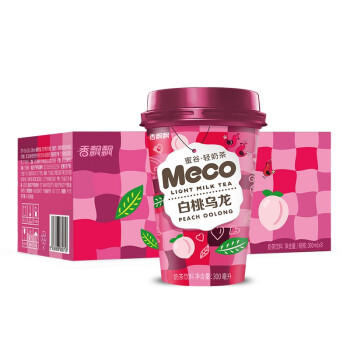 香飘飘奶茶 Meco蜜谷轻奶茶 白桃乌龙口味300ml 商品图1