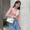 韩都衣舍2019秋装新款女韩版高领打底衫长袖毛衣针织衫MY1330.沐 商品缩略图2