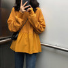 卫衣女薄秋装新款裙摆假两件外套韩版潮ins学生宽松长袖上衣 商品缩略图0